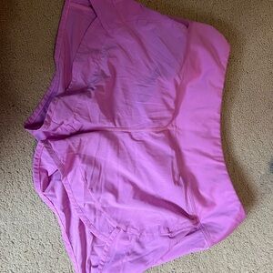 Women's Athletic Pink Performance Shorts